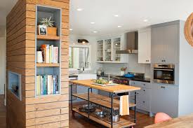 You're reviewing:72 industrial modern ladder bookcase w/ cabinet in. 75 Beautiful Industrial Kitchen With Gray Cabinets Pictures Ideas July 2021 Houzz