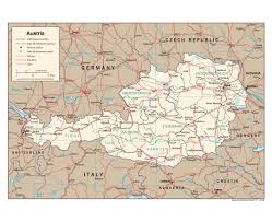 Mapa de europa y viajes información sobre mapas políticos, físicos y europa esbozo de europa y mapas de cada país. Maps Of Austria Collection Of Maps Of Austria Europe Mapsland Maps Of The World