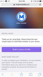 · open safari and then tap on the download button above. Alternativas A Mojo Installer
