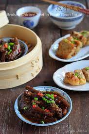 violet s kitchen 紫羅蘭的爱心厨房 豉汁凤爪braised chicken feet in black bean sauce braised black bean sauce braised chicken