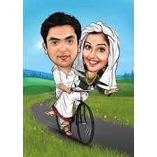 Wedding Caricature Wedding Caricature Caricature Islamic Wedding