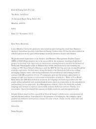Your cover letter will help shape a hiring manager's opinion of you as an employee. Ernst Young Cover Letter Pdf Business Economies