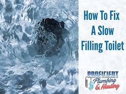 Let the hot water sit in the toilet, don't flush it. How To Fix A Slow Filling Toilet Proficient Plumbing Heating