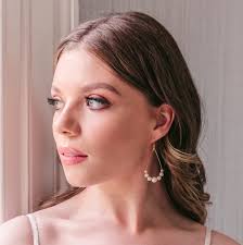 Modern Pearl Teardrop Earrings, Simple Bridal Jewelry, Elegant Wedding,  Classic, Gold or Silver Drop Earrings, Timeless Bridal Accessory