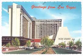 Nv Las Vegas Nevada Mgm Grand Hotel Vintage 1975 Postcard Vegas Vacation Mgm Grand Las Vegas Las Vegas Trip
