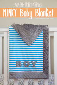 Our blankets are made to be durable enough for the washing machine. How To Make Sew A Minky Baby Blanket Self Binding Blanket Tutorial