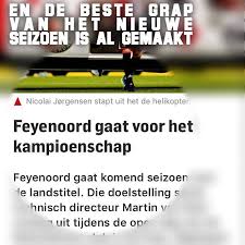 Feyenoord v ajax tipsfind best bets on the feyenoord v ajax market from expert tipsters. Creatiffdutch Ennnnn De Beste Grap Van Het Nieuwe Seizoen Is