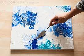 · abstract art can be tremendously fun and liberating to create. Diy Abstract Artwork Tutorial Cuckoo4design Abstract Art Diy Abstract Abstract Art Paintings Acrylics