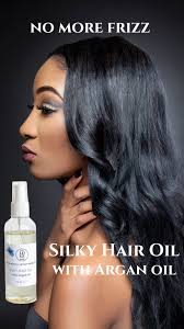 Silky Hair Oil, Argan Oil, Natural Shine Enhancer, Frizz Control Oil,  Smooth and Silky Hair, Glossy Hair Formula, Hair Oil for All Hair Type