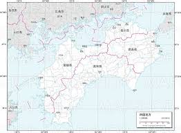 経線緯線 四国地図 Google 検索 2020 四国 地図 地図 四国