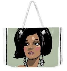 Diana Ross Zip Pouch by Alan Bodner