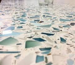 california recycled glass countertops