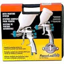 Acrylic Painting Tips Devilbiss Finishline 2 Gun Kit Hvlp Touch Up