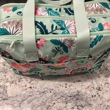 Vera bradley mint flowers diaper bag. The Dance Bag The Mint Flowers Print From Vera Bradley Facebook
