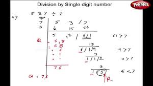 Subtract the number by multiple of 10 step 2: Vedic Maths Division Vedic Maths Tricks Speed Maths For Kids Youtube
