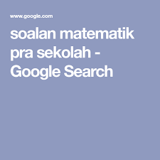 We did not find results for: Soalan Matematik Pra Sekolah