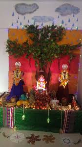 Ganpati Decoration Tree Ganpati Decoration At Home Decoration For Ganpati Eco Friendly Ganpati Decoration