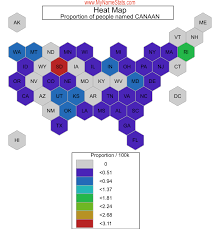 CANAAN Last Name Statistics by MyNameStats.com
