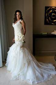 Mark Zunino Ivory Tulle Organza Silk Mermaid Gown Modern Wedding Dress Size 4 S In 2021 Mark Zunino Wedding Dresses Modern Wedding Dress Top Wedding Dresses