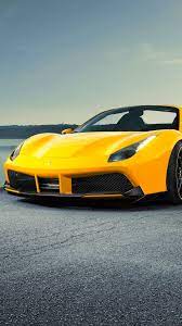 Ferrari 488 Amarillo Car Iphone Wallpaper Ferrari Ferrari 488