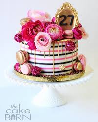 Happy 26th Birthday Cake For Her Happy 27th Birthday Shakita Gordon18 Thecakebarn Cenlacakes Cenlaparties Cenlaevent Happy 27th Birthday 28th Birthday Cake Unique Birthday Cakes