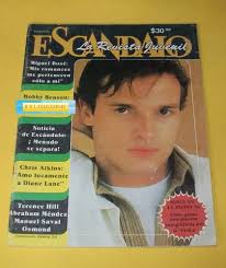 Miguel Bose Revista Escandalo Manuel Saval Juan Gabriel
