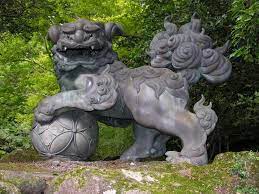 Komainu Hakone Kanagawa Japan Foo Dog Statue Japanese Art Japanese Tattoo Art