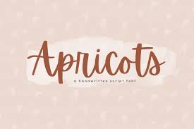 Script | views, 126 downloads. Apricots Handwritten Script Font Download