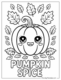 82 Autumn & Fall Coloring Pages (Free PDF Printables)
