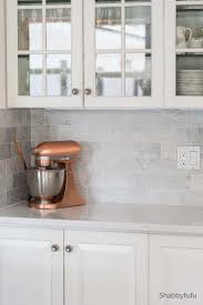 We did not find results for: Carrara Marble Tile Backsplash Kitchen Reveal Shabbyfufu Com