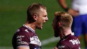 Nsw machine tom trbojevic is pushing to become the best player on the planet right now after demolishing queensland in state of origin. Nrl Tom Trbojevic Stars For Manly While Panthers And Knights Draw Rugby League News Sky Sports
