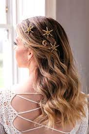 Star Wedding Hair Accessories Gold Star Wedding Accessories Etsy Wedding Hair Pieces Wedding Hair Pins Wedding Hairstyles