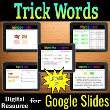 Fundations® second edition level k: Unit 9 Trick Words Worksheets Teaching Resources Tpt