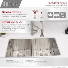 Kohler kitchen sinks come in a variety of styles, designs and materials. Ul Li Premium Material P This Undermount Kitchen Sink Is Made Of Scratch Resistant Commercial Grade Premium 16 Gauge Stainless Steel The Specially Chosen Stain Finish Will Hide Water Spots And Maintain A Uniform Patina Finish As The