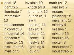 اهم كلمات في منهج اللغة الانجليزية للثانوية العامة Youtube