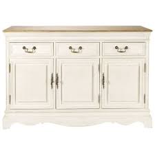 Credenza A 3 Ante E 3 Cassetti Color Crema Leontine Maisons Du Monde Muebles De Mimbre Pintados Muebles Aparador