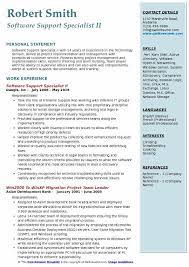 Traditional resumes, creative resumes, professional resumes Software Support Specialist Resume Samples Qwikresume