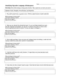 Of the room where they slept. answer choices. Identifying Figurative Language Of Shakespeare Answer Key Fill Online Printable Fillable Blank Pdffiller