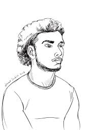 Drawing Cameron Robinson 8-23-19 — The Pretentious Cleveland Portrait  Artists.