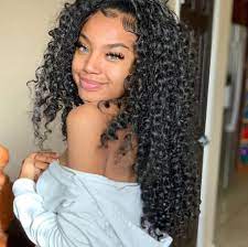 Pin By Milo On Beauty Curly Hair Styles Naturally Black Hair Extensions Curly Bob Wigs