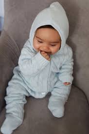 Check spelling or type a new query. Buy The Little Tailor Blue Baby Knitted Pramsuit From The Fitforhealth Online Shop