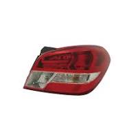Right Passenger Side Tail Light For 17-20 Mitsubishi Mirage G4; CAPA  Certified