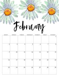 2020 Free Printable Calendar Floral Paper Trail Design Monthly Calendar Printable Free Printable Calendar Print Calendar