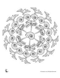 Summer Mandalas Mandala Coloring Summer Coloring Pages Nature Mandala