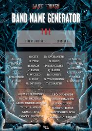 So if you're looking to name your baby in honor of something meaningful, powerful, and beautiful, is there. Channel The Rock Gods With This Band Name Generator