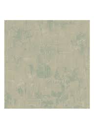 Shop Wallquest Serafina Plain Wallpaper Green Beige 0 53x10meter