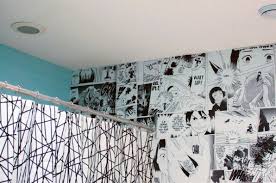 How To Make Your Own Anime Mural Wall Wise Craft Handmade Anime Decor Wall Murals Diy Anime Wall Art
