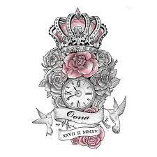 Pink Tattoo Art And Crown New Tattoo Models Crown Tattoo Design Crown Tattoo Pink Tattoo