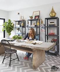Cabinets sneakily stash supplies, while vibrant yellow. Need Space How About Turning Your Nighttime Dining Room Into Your Daytime Office Interior Design Toronto