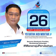 Parti warisan sabah president datuk seri mohd shafie apdal stopped short of conceding defeat as he thanked voters who. Calon Ahli Majlis Tertinggi Parti Warisan Sabah No 26 Borneo Voice